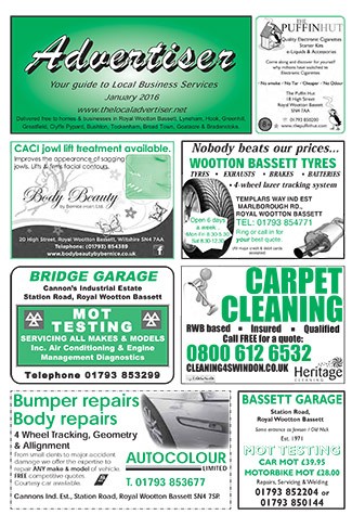 January 2016 Advertiser